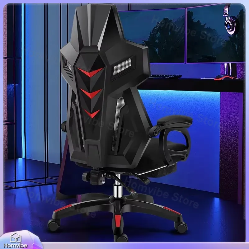 Home Office Desks - Sedia da Gaming Ergonomica con Supporto