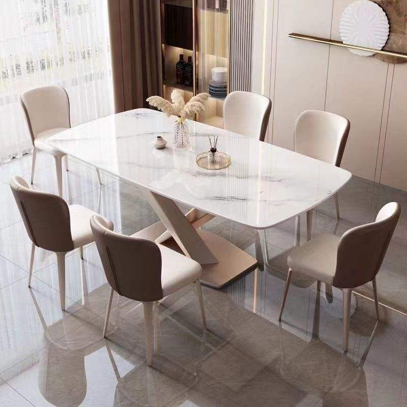Home Office Furniture Sets - Set Tavolo da Pranzo Moderno Salvaspazio