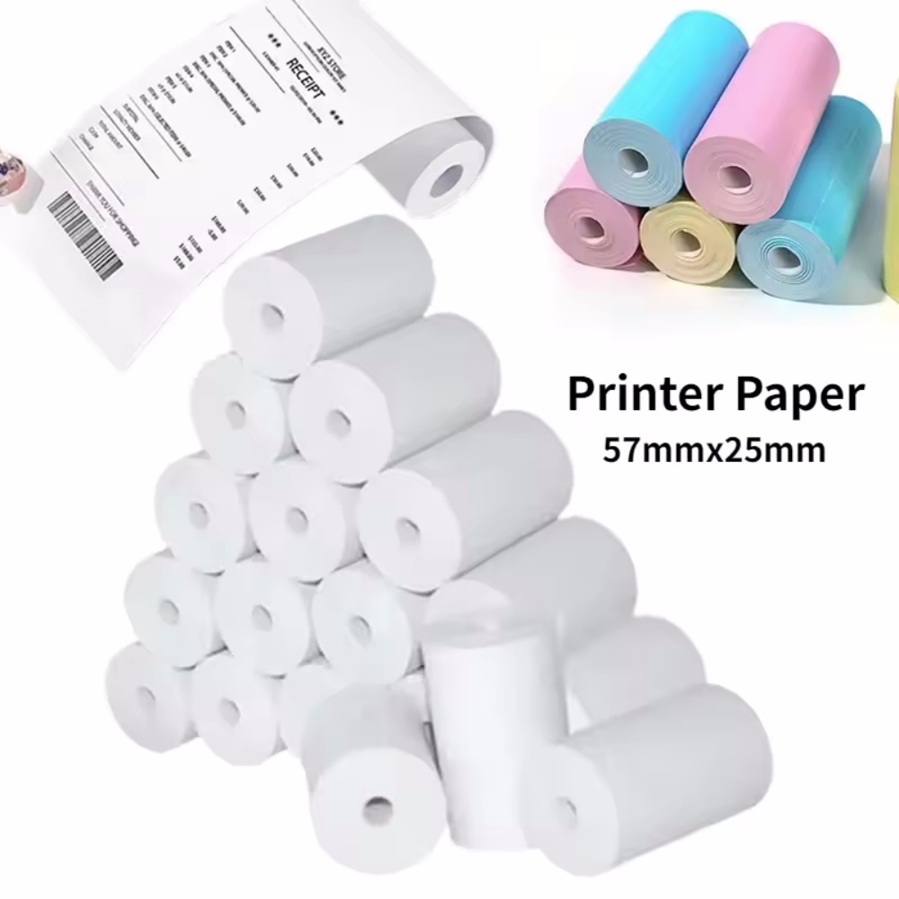 Label Maker Machine - Carta termica MINI Stampa Etichetta adesiva