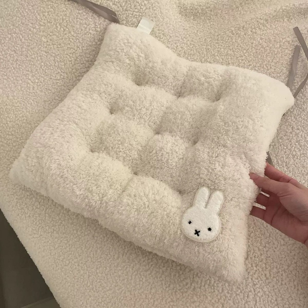 Home Office Cozy - Cuscino per Sedia Miffy Rabbit, Imbottito