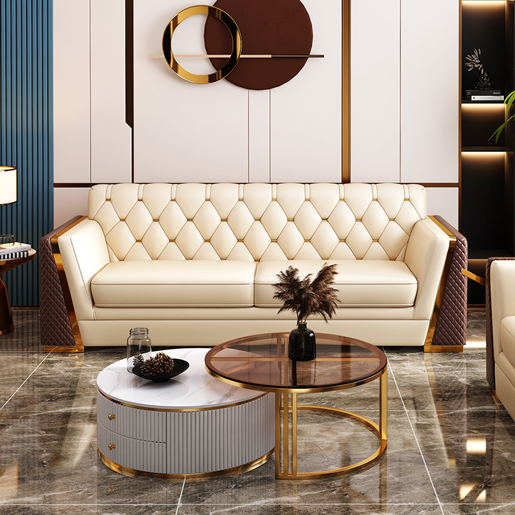 Divano in Pelle a 3 Posti per  - Home Office Furniture Sets recensione e prezzo