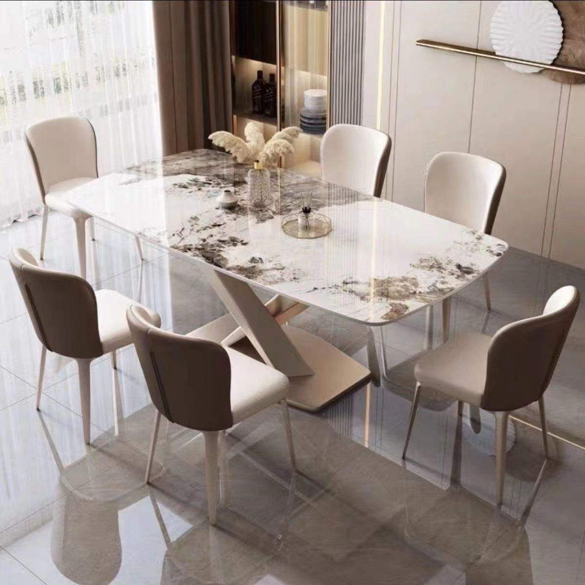 Set Tavolo da Pranzo Moderno S - Home Office Furniture Sets recensione e prezzo