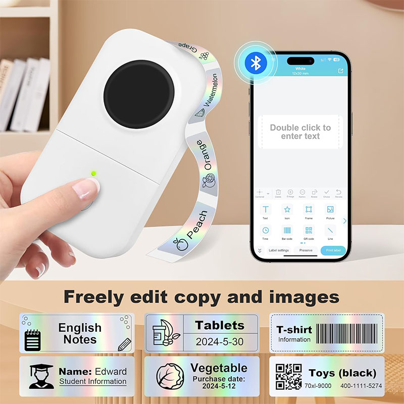 Etichette adesive per stampant - Label Maker Machine recensione e prezzo