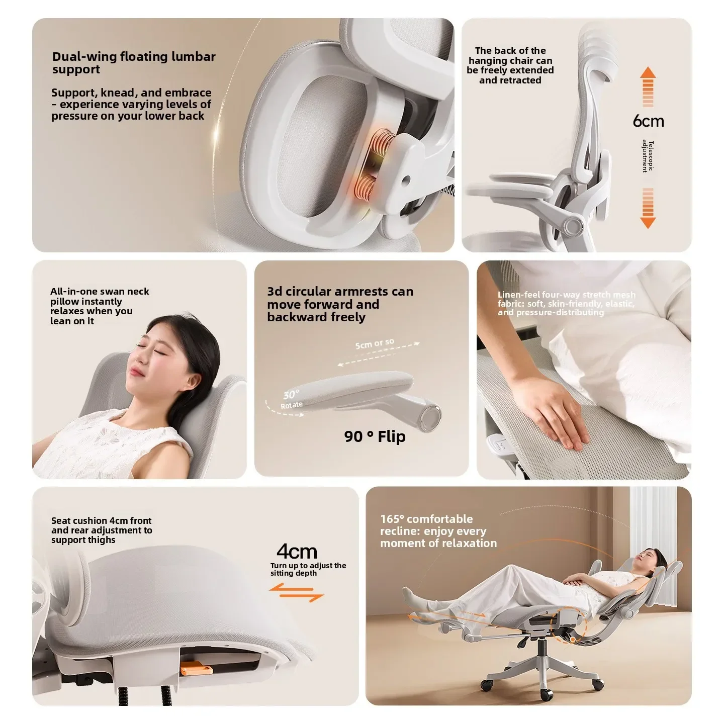 Nuova sedia ergonomica, sedia  - Home Office Chair recensione e prezzo
