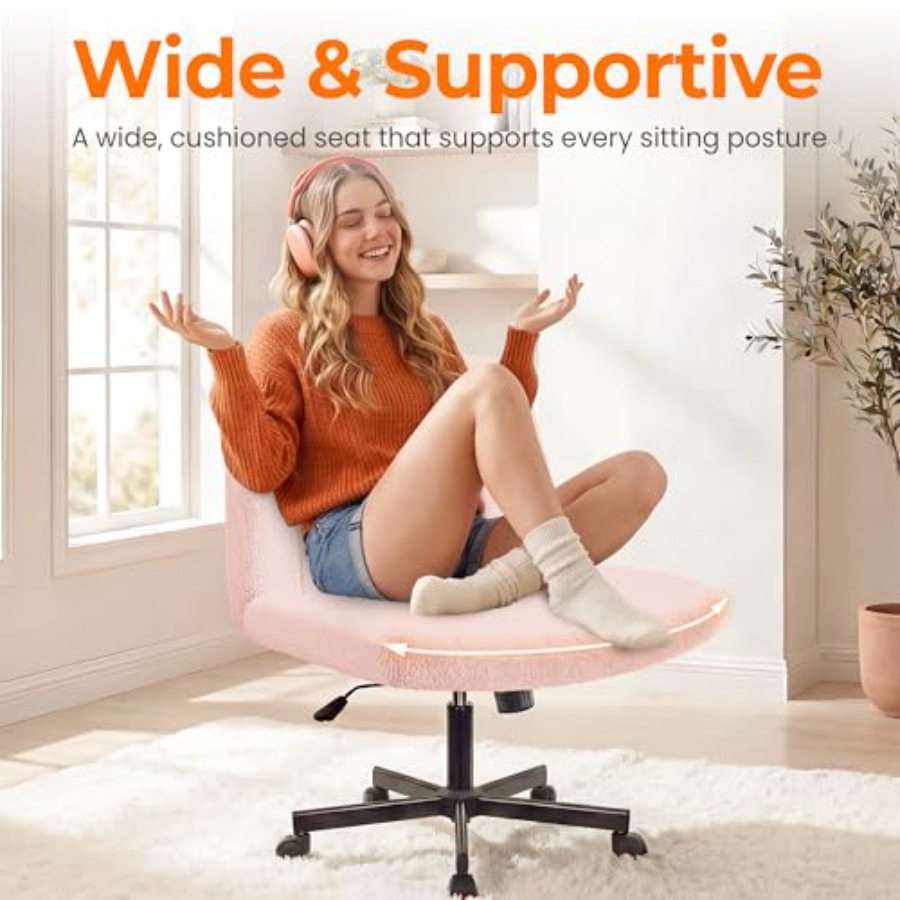 Sedia a croce con ruote per uf - Home Office Chair recensione e prezzo