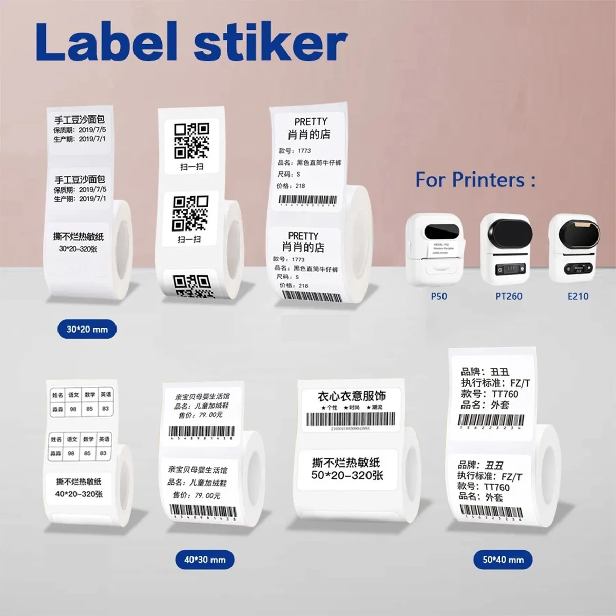 Carta adesiva termica Carta te - Label Maker Machine recensione e prezzo