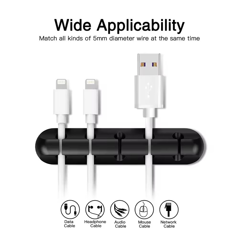 Clip in silicone per cavi USB, - Home Office Desks recensione e prezzo