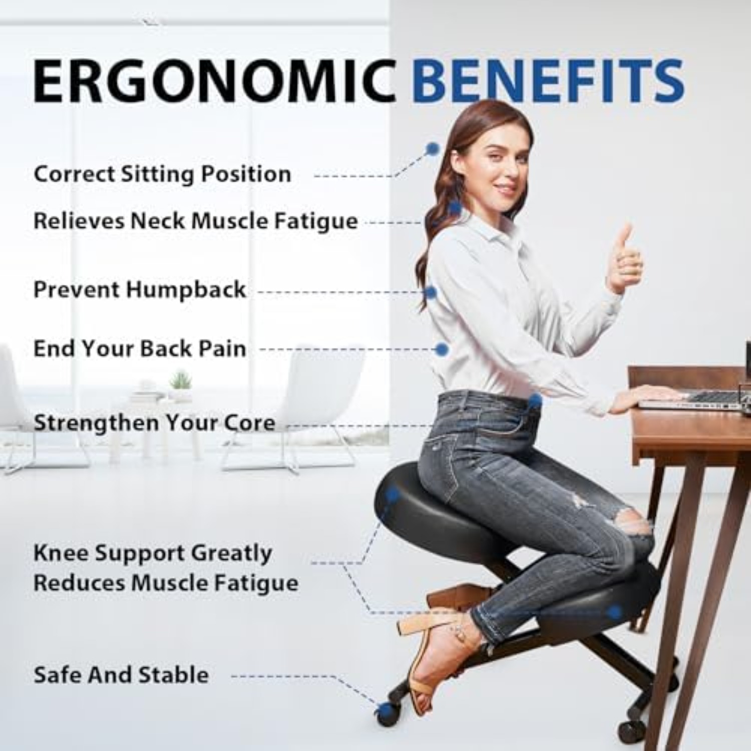 Sedia Ergonomica per Meditazio - Home Office Chair recensione e prezzo