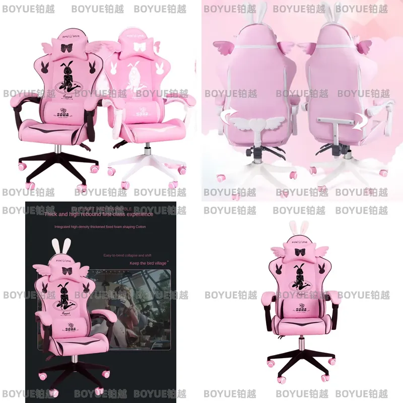 Sedia da Gaming Rosa Ergonomic - Home Office Desks recensione e prezzo